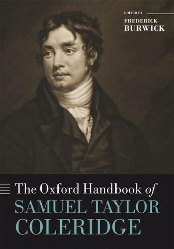 Couverture du livre « The Oxford Handbook of Samuel Taylor Coleridge » de Frederick Burwick aux éditions Oup Oxford