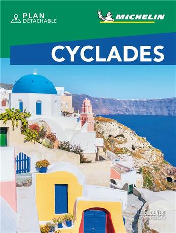 Couverture du livre « Le guide vert week&go : cyclades (édition 2021) » de Collectif Michelin aux éditions Michelin