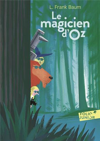 Couverture du livre « Le magicien d'Oz » de L. Frank Baum aux éditions Gallimard-jeunesse