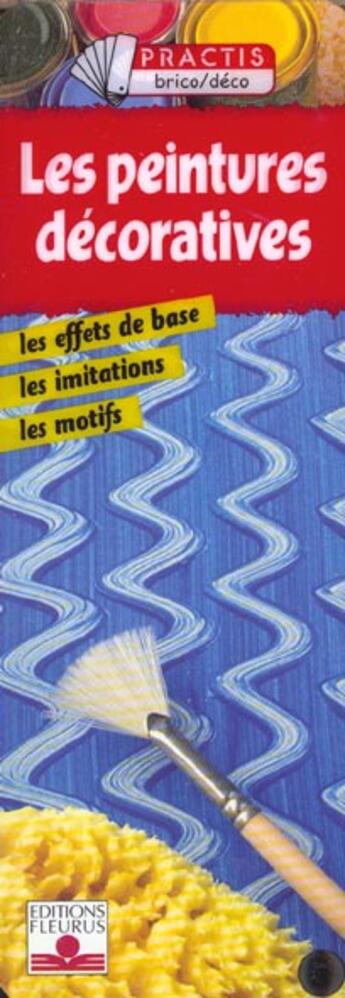 Couverture du livre « Peintures decoratives (les) » de  aux éditions Mango