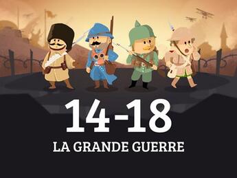 Couverture du livre « 14-18 la Grande Guerre ; coffret » de Patricia Crete et Bruno Wennagel et Mathieu Ferret aux éditions Quelle Histoire