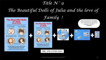 Couverture du livre « The beautiful dolls of Julia and the love of the family » de Julia-Josepha-Patricia Sanchez aux éditions Croire Savoir Vouloir