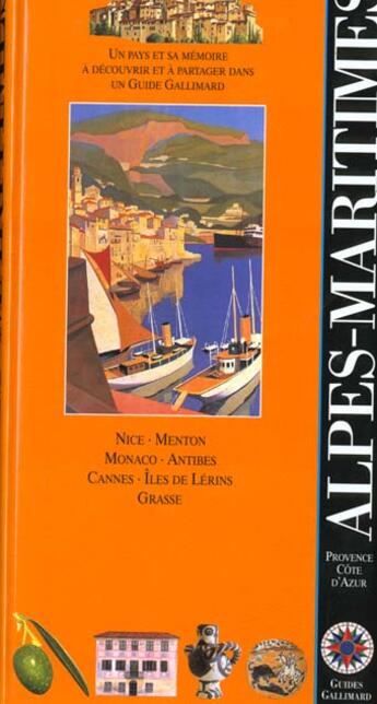 Couverture du livre « Alpes-maritimes » de Collectif Gallimard aux éditions Gallimard-loisirs