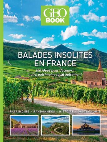 Couverture du livre « GEOBOOK ; balades insolites en France (édition 2021) » de  aux éditions Geo