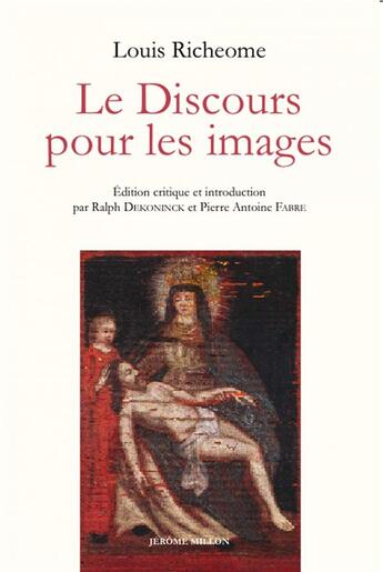 Couverture du livre « Discours pour les images » de Dominique Fabre et Richeome aux éditions Millon