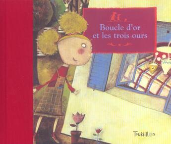 Couverture du livre « Boucle D'Or Et Les Trois Ours » de Vanessa Hie aux éditions Tourbillon