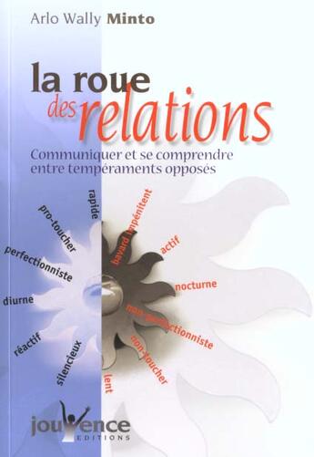 Couverture du livre « La roue des relations » de Minto Arlo Wally aux éditions Jouvence