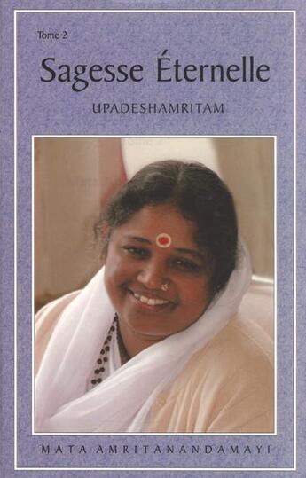 Couverture du livre « Sagesse éternelle t.2 ; entretiens avec Mata Amritanandamayi » de Amma aux éditions Innerquest