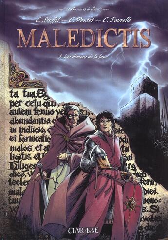 Couverture du livre « Maledictis t1 - les demons de la lune » de Pontet/Stoffel aux éditions Clair De Lune