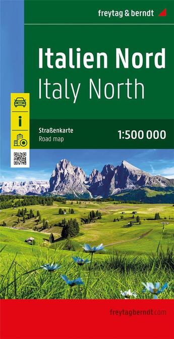 Couverture du livre « Italie du Nord / Italy North » de  aux éditions Freytag Und Berndt