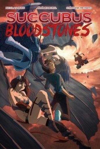 Couverture du livre « Succubus bloodstones » de Richard et Snieg et Morel aux éditions Yil