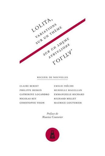 Couverture du livre « Lolita, variations sur un thème » de  aux éditions Louison