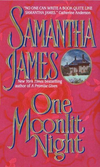 Couverture du livre « One moonlit night » de Samantha James aux éditions 