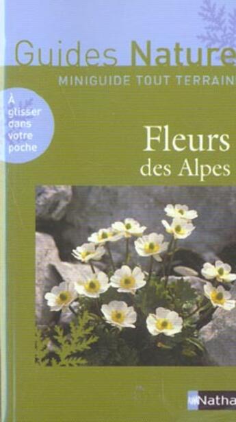 Couverture du livre « Fleurs des alpes » de  aux éditions Nathan