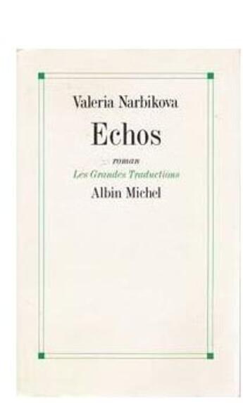 Couverture du livre « Echos » de Luba Jurgenson aux éditions Albin Michel