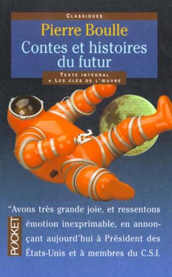 Couverture du livre « Contes Et Histoires Du Futur » de Pierre Boulle aux éditions Pocket