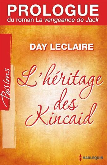 Couverture du livre « Prologue du roman «La vengeance de Jack» » de Day Leclaire aux éditions Harlequin