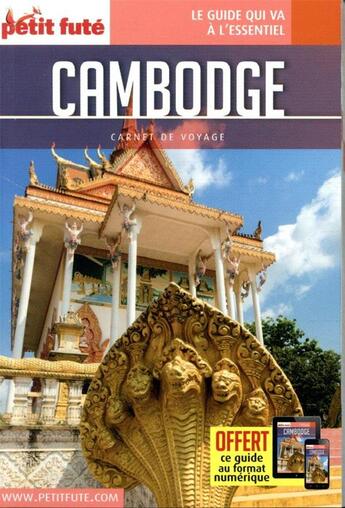 Couverture du livre « Carnet de voyage : Cambodge » de Collectif Petit Fute aux éditions Le Petit Fute