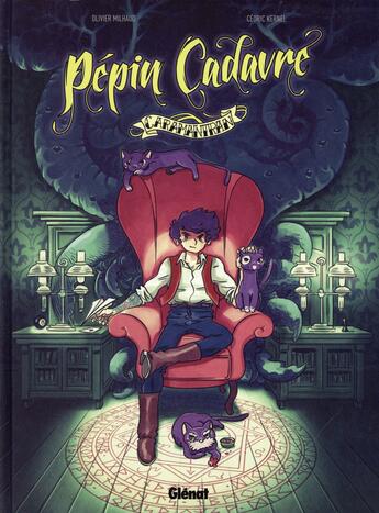 Couverture du livre « Pépin Cadavre Tome 1 : Caramantran » de Olivier Milhaud et Cedric Kernel aux éditions Glenat