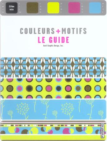 Couverture du livre « Couleurs + motifs » de  aux éditions Pyramyd