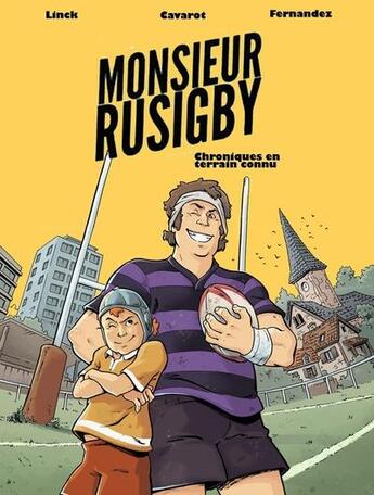 Couverture du livre « Monsieur Rusigby » de Cedric Fernandez aux éditions Petit A Petit