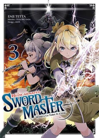 Couverture du livre « The reincarnated swordmaster Tome 3 » de Togoro Sasa et Enji Tetta aux éditions Meian