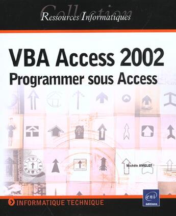 Couverture du livre « Vba access ; edition 2002 » de Michele Amelot aux éditions Eni