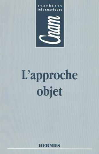 Couverture du livre « L'approche objet » de Pasquier aux éditions Hermes Science Publications