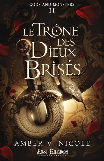 Couverture du livre « Gods and Monsters Tome 2 : Le Trône des Dieux Brisés » de Amber V. Nicole aux éditions Mxm Bookmark