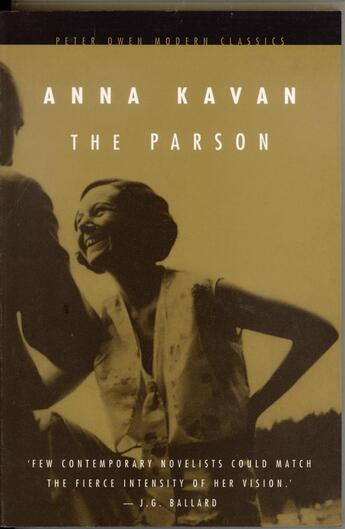 Couverture du livre « The Parso n » de Kavan Anna aux éditions Owen Peter Publishers