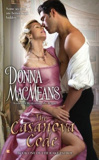 Couverture du livre « The Casanova Code » de Macmeans Donna aux éditions Penguin Group Us