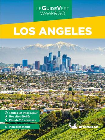 Couverture du livre « Le guide vert week&go : Los Angeles » de Collectif Michelin aux éditions Michelin