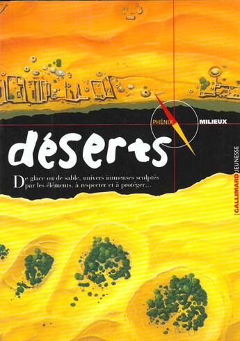 Couverture du livre « Deserts » de Cayla/Raynal aux éditions Gallimard-jeunesse