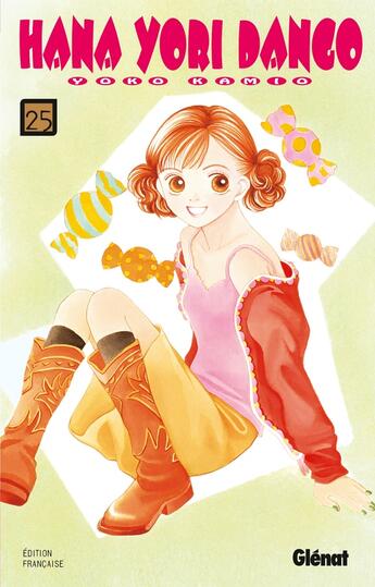 Couverture du livre « Hana yori dango Tome 25 » de Kamio aux éditions Glenat