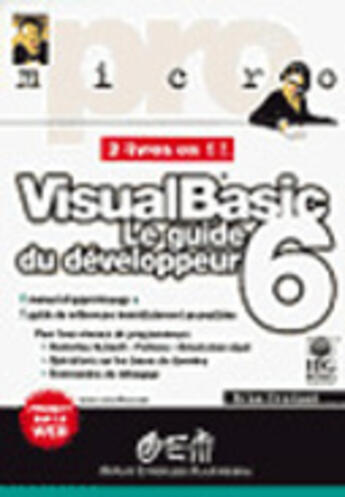 Couverture du livre « Visual Basic 6 Guide Du Programmateur » de Brian Livingstone aux éditions Eyrolles