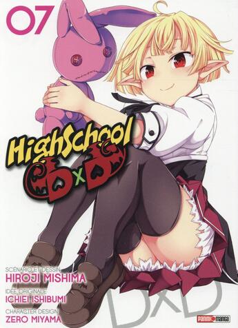 Couverture du livre « High school DxD Tome 7 » de Zero Miyama et Hiroji Mishima et Ichiei Ishibumi aux éditions Panini