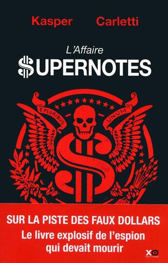 Couverture du livre « L'affaire supernotes » de Kasper aux éditions Xo