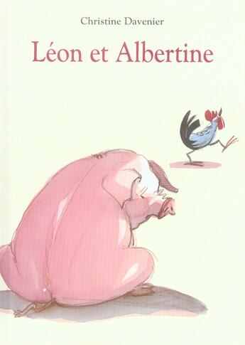 Couverture du livre « Leon et albertine » de Christine Davenier aux éditions Kaleidoscope