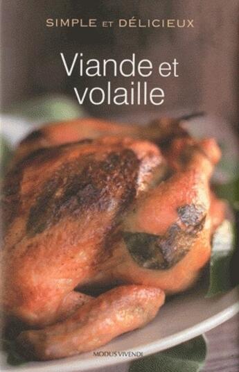 Couverture du livre « Viande et volaille » de  aux éditions Modus Vivendi