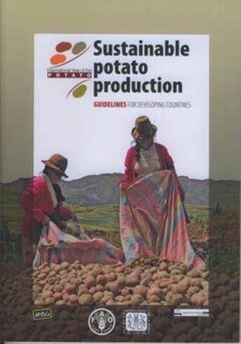 Couverture du livre « Sustainable potato production. guidelines for developing countries » de Lutaladio Nebambi aux éditions Fao