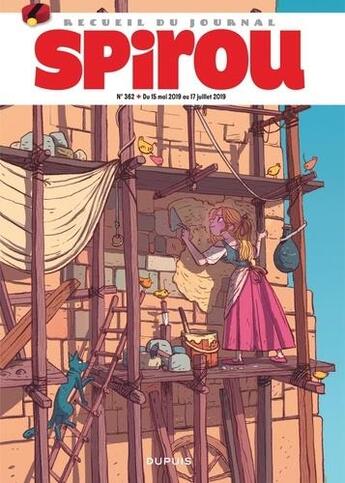 Couverture du livre « Recueil Spirou n.362 » de  aux éditions Dupuis