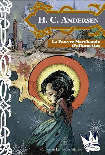 Couverture du livre « La Pauvre Marchande d'allumettes » de C. Andersen aux éditions Manannan