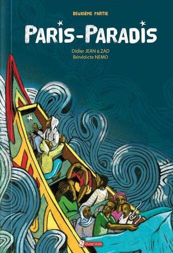 Couverture du livre « Paris-paradis Tome 2 » de Benedicte Nemo et Zad et Didier Jean aux éditions Utopique