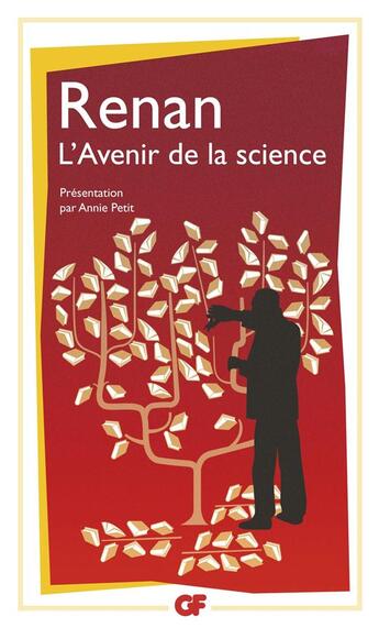 Couverture du livre « L'avenir de la science » de Ernest Renan aux éditions Flammarion