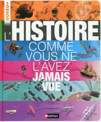 Couverture du livre « L'histoire comme vous ne l'avez jamais vue » de  aux éditions Nathan