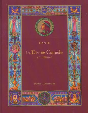 Couverture du livre « La divine comedie enluminee - d'apres l'oeuvre de dante » de Jean-Luc Legay aux éditions Albin Michel