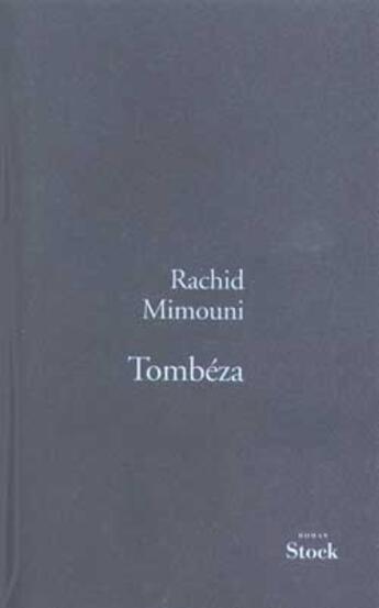 Couverture du livre « Tombeza » de Mimouni-R aux éditions Stock