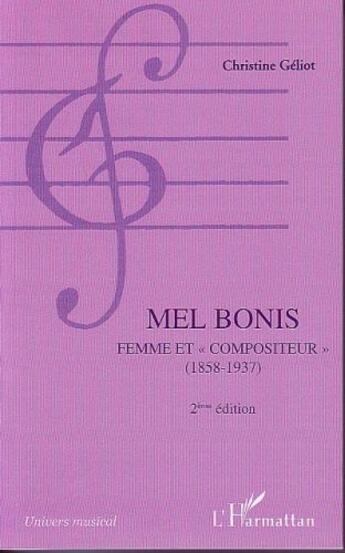 Couverture du livre « Mel Bonis ; femme et 