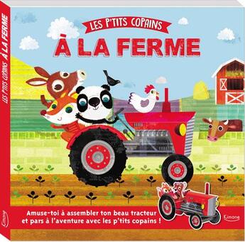 Couverture du livre « Les p'tits copains à la ferme » de Graham Oakley aux éditions Kimane