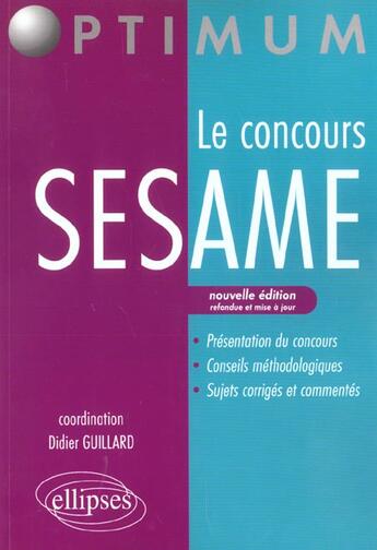 Couverture du livre « =>nouv.ed.9782729862763/guise6 » de Guillard Senen aux éditions Ellipses